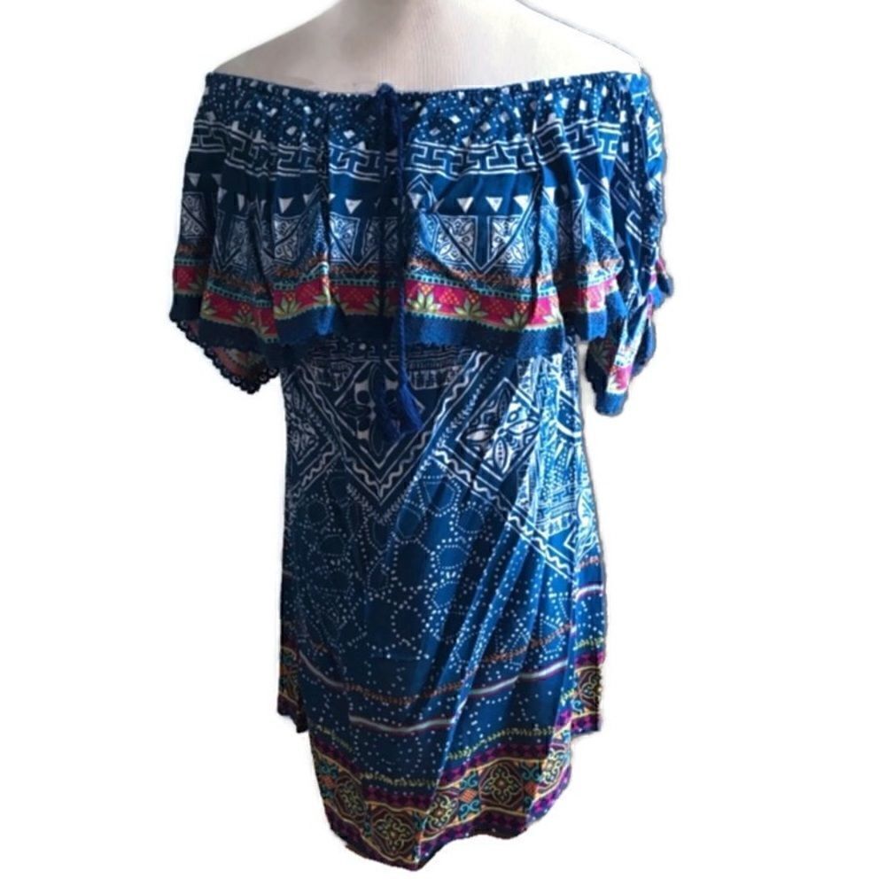 NWT Flying Tomato Shoulder Baring Dress Sz M